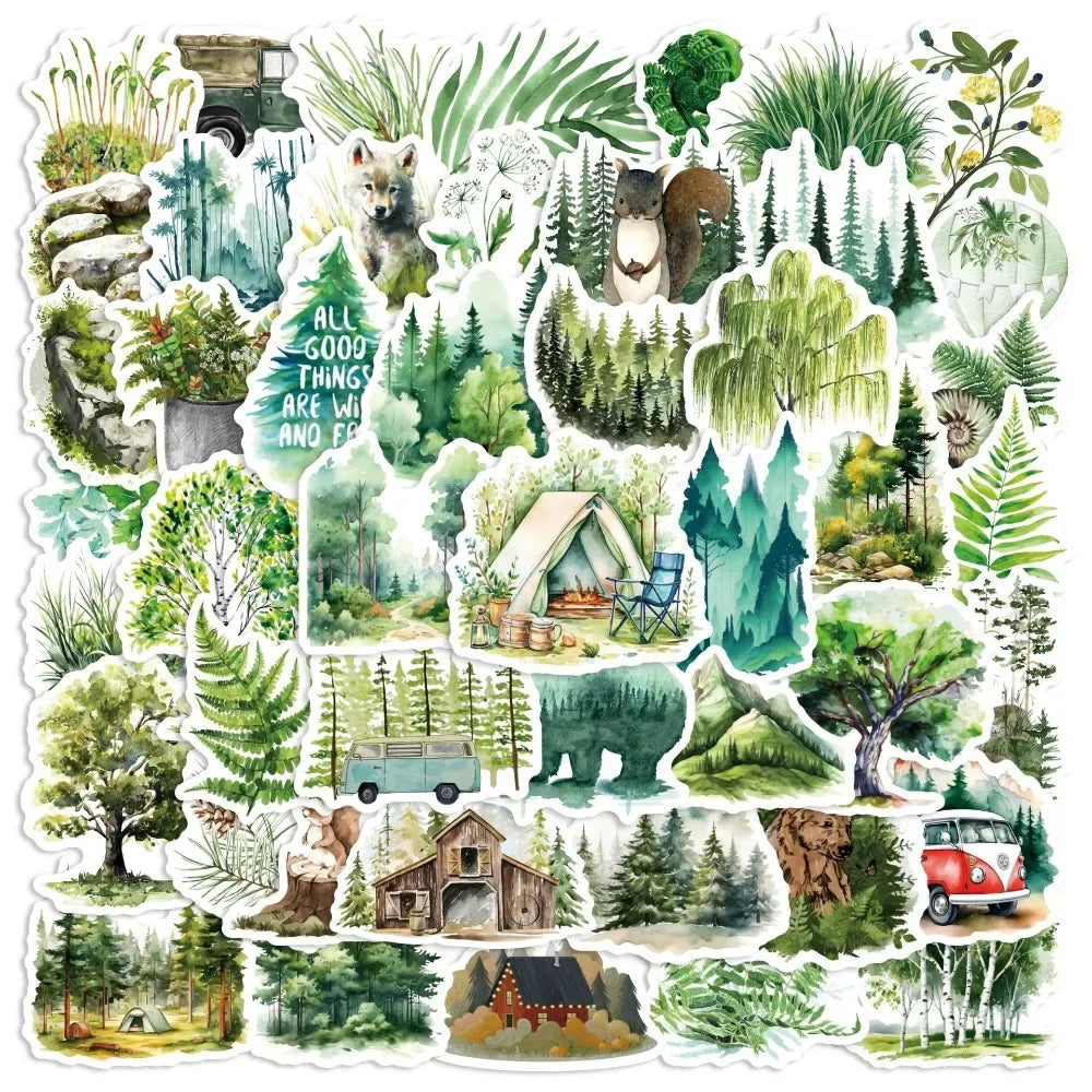 Wild Forest Stickers