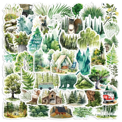 Wild Forest Stickers
