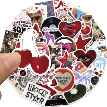 Downtown Retro Stickers