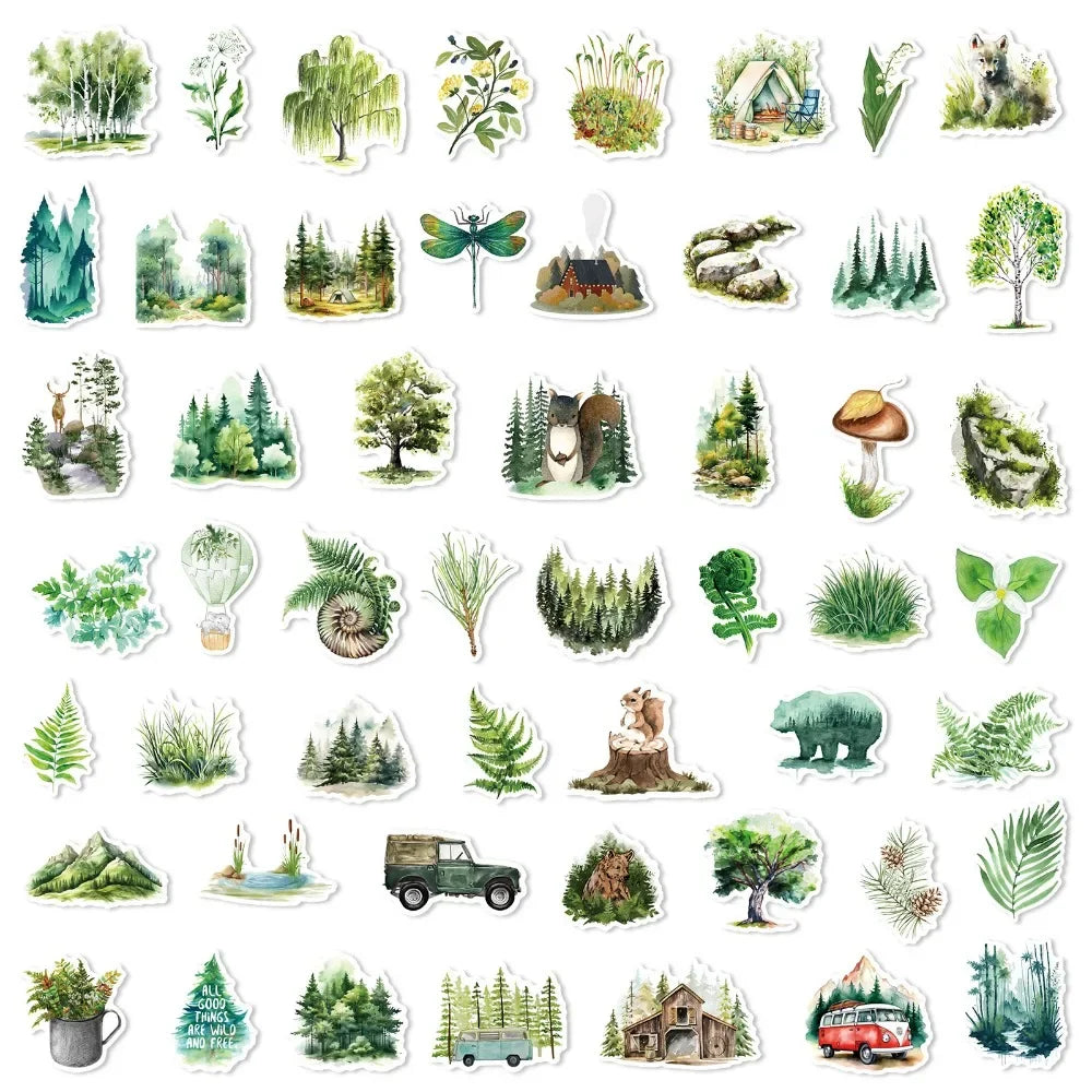 Wild Forest Stickers
