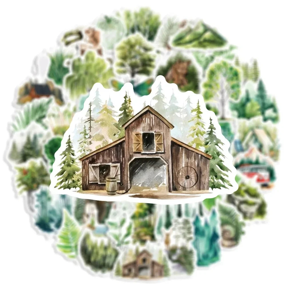 Wild Forest Stickers