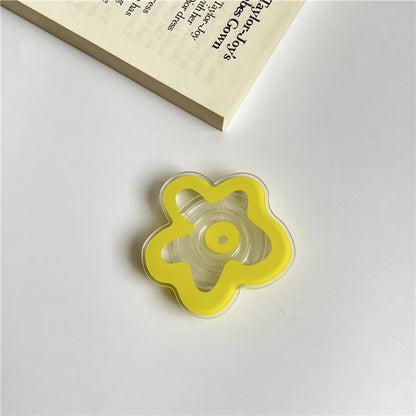 Clear Floral Pop Grip