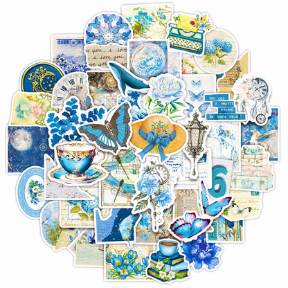 Aesthetic Blue Stickers