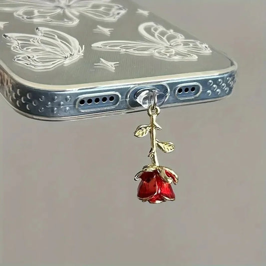 Enchanted Rose Charm