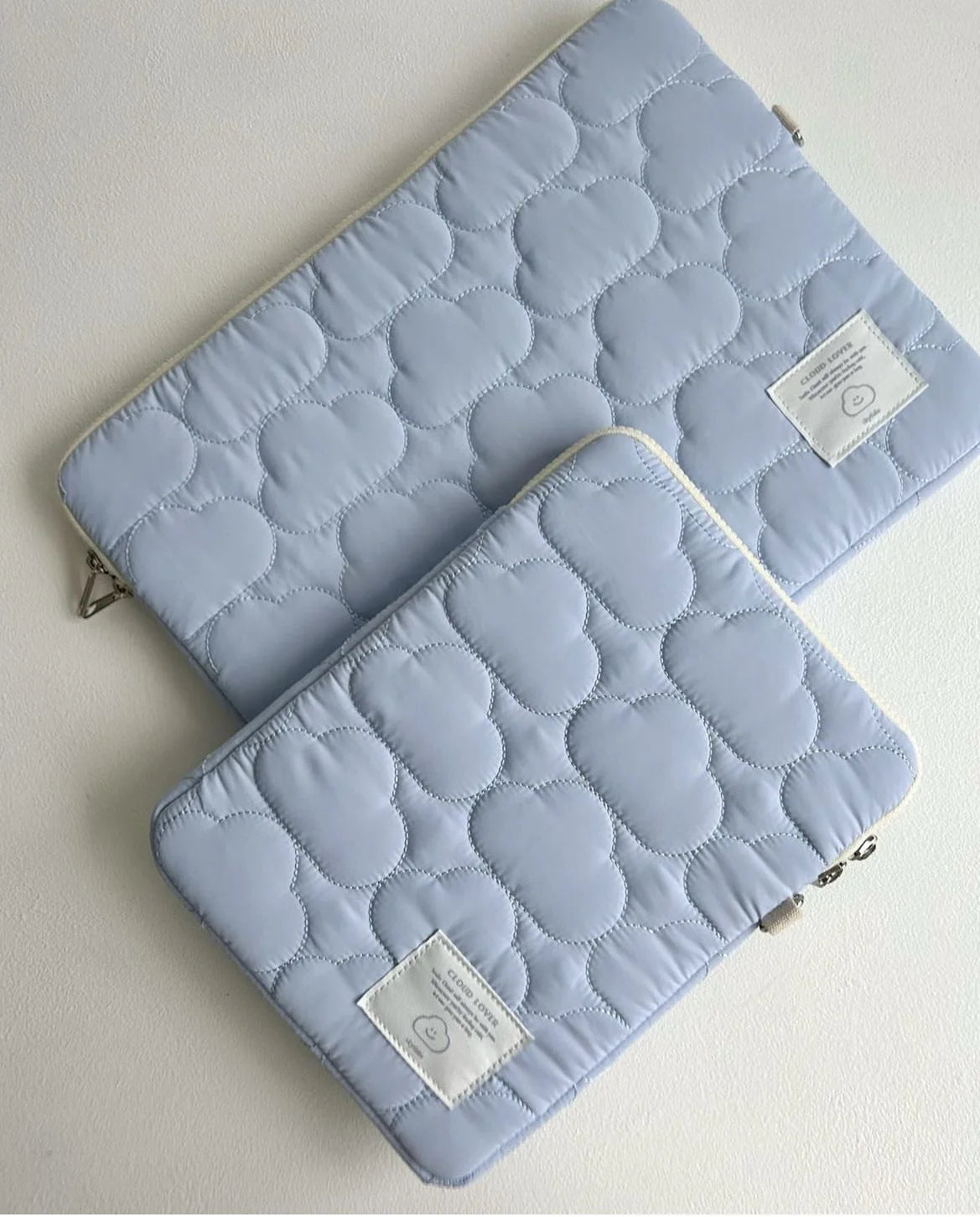Cloud Quilted Tablet and Laptop Sleeve