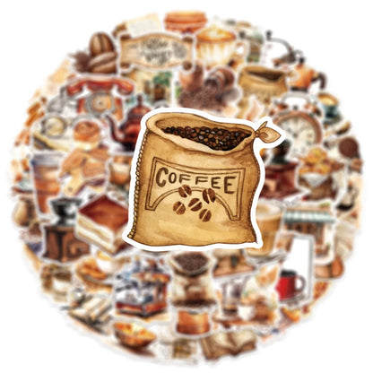 Brewed Aesthetic Stickers