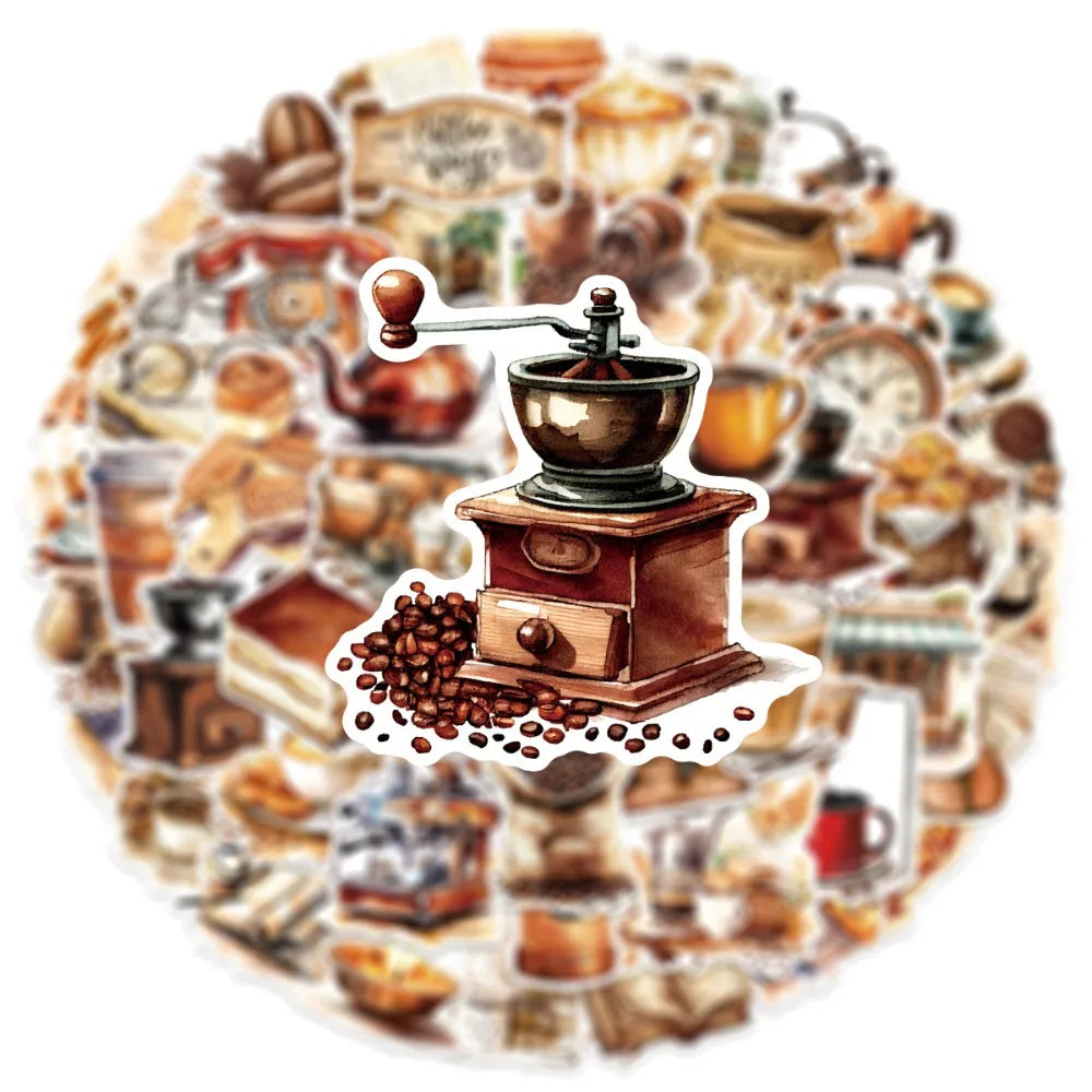 Brewed Aesthetic Stickers