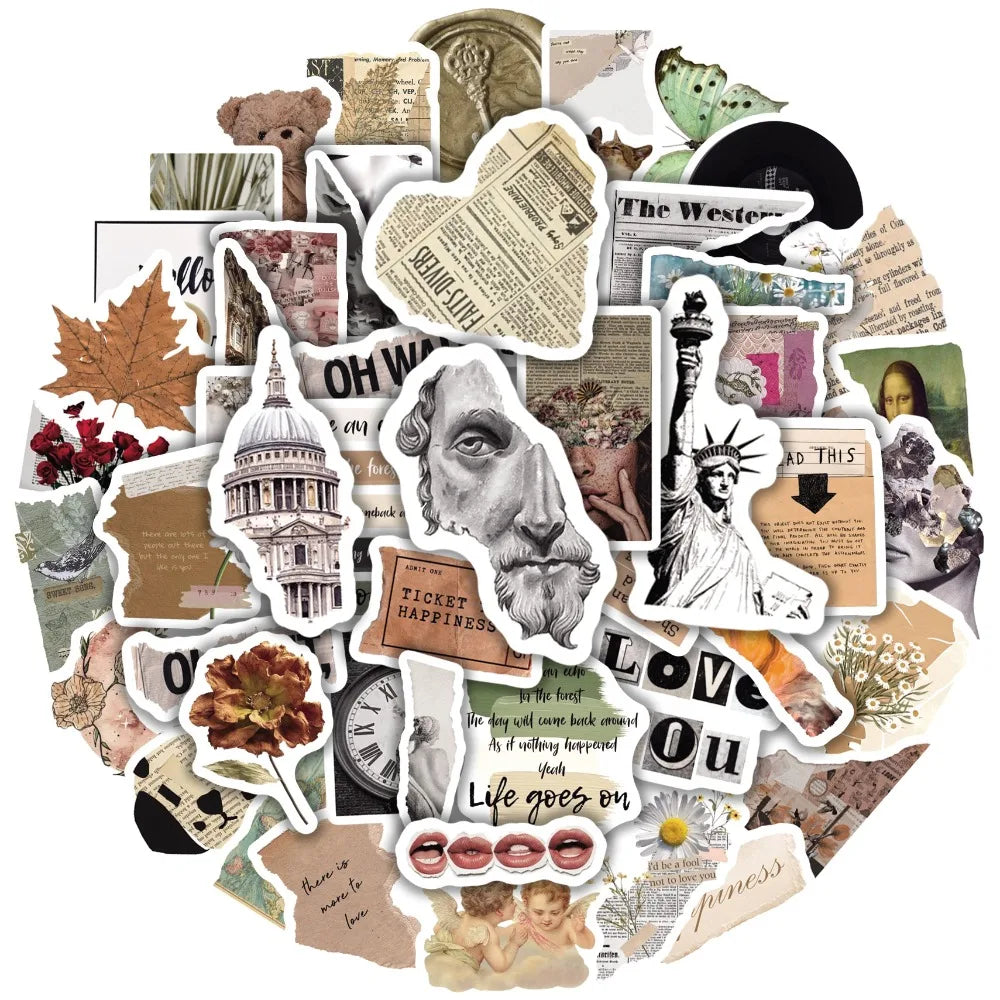 Aesthetic Vintage Stickers