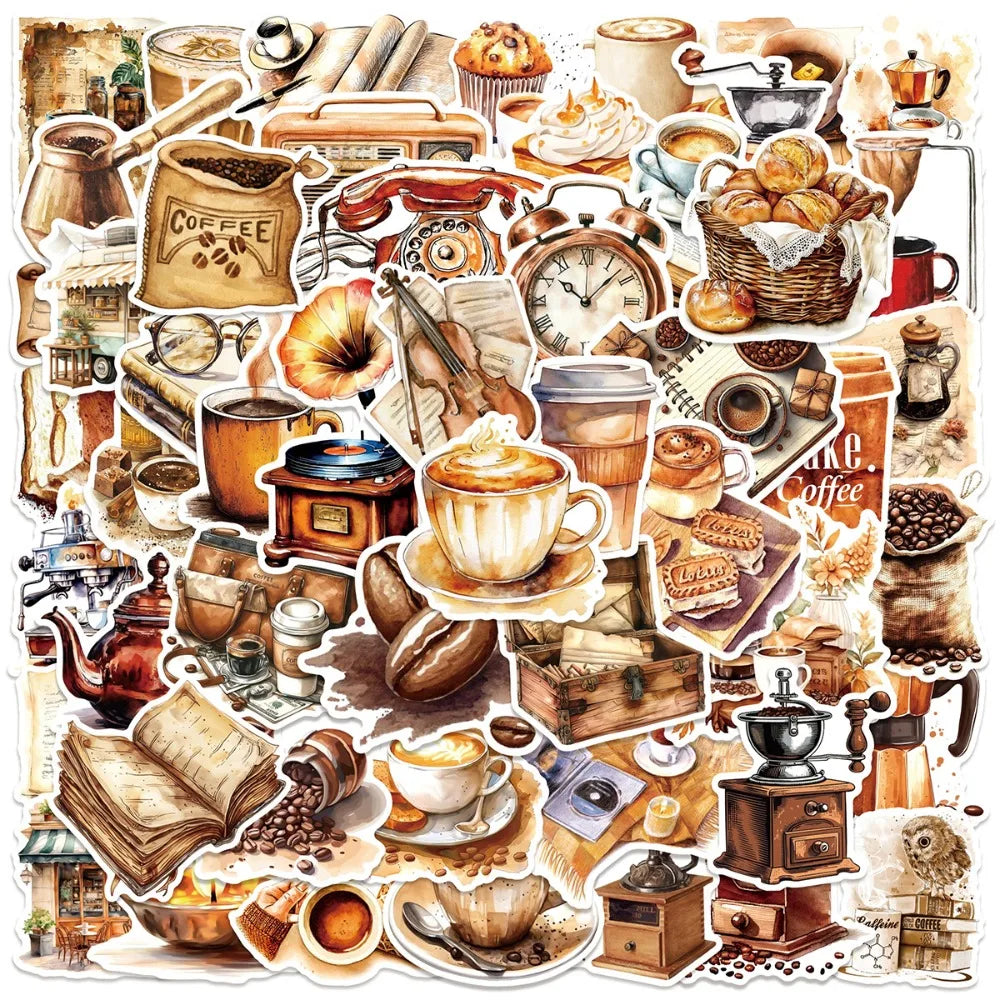 Brewed Aesthetic Stickers