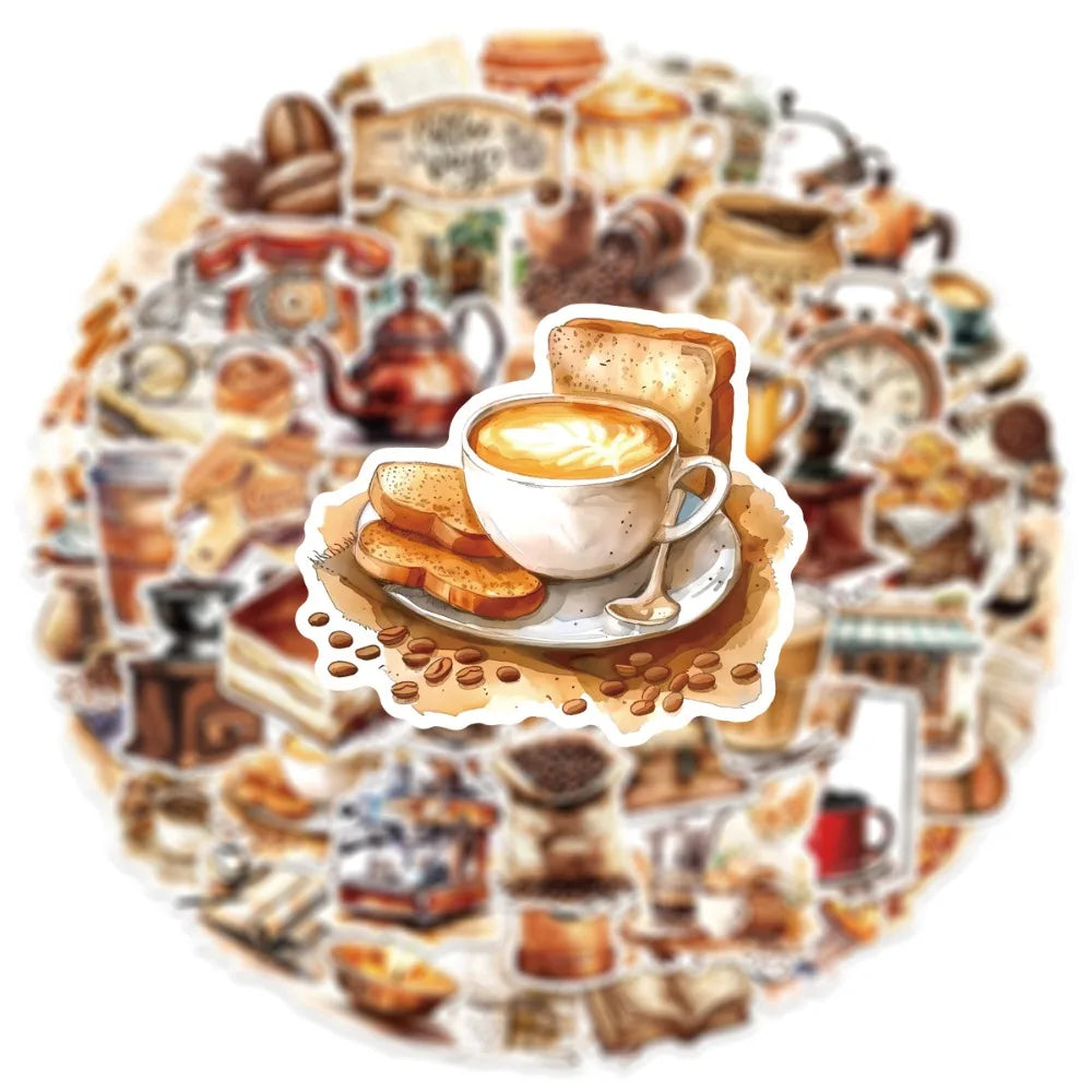 Brewed Aesthetic Stickers