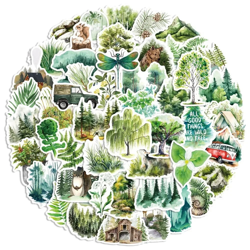 Wild Forest Stickers