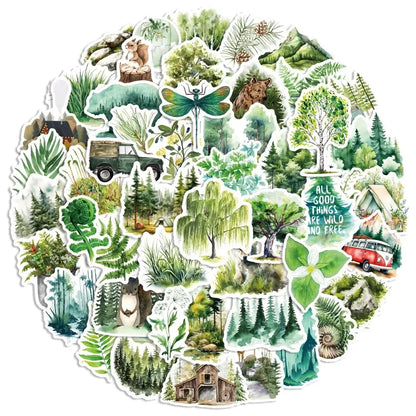 Wild Forest Stickers