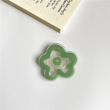 Clear Floral Pop Grip