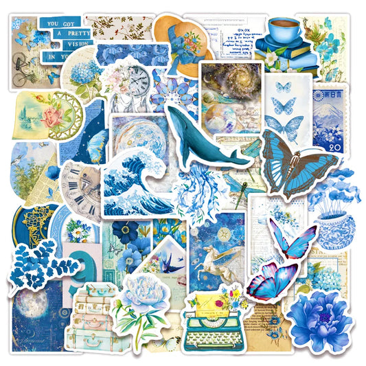 Aesthetic Blue Stickers