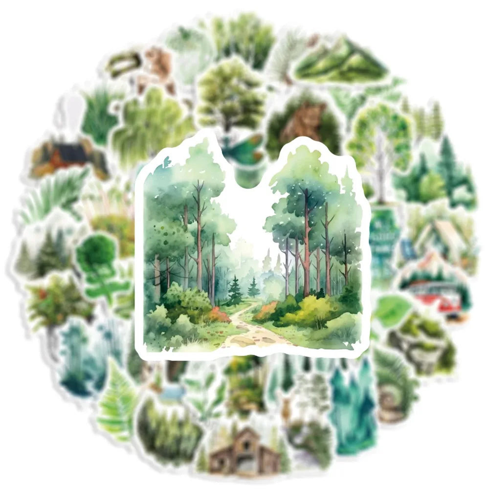 Wild Forest Stickers