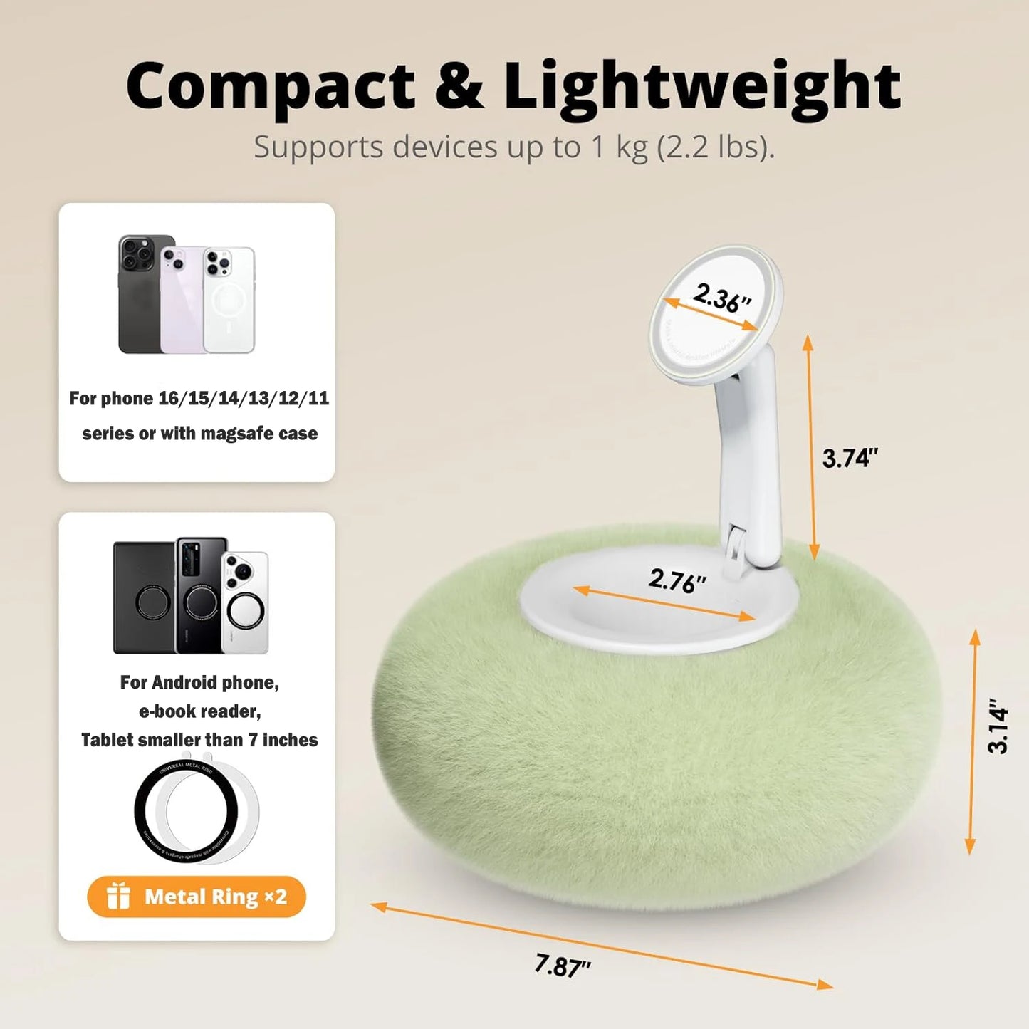 Magnetic Pillow Stand
