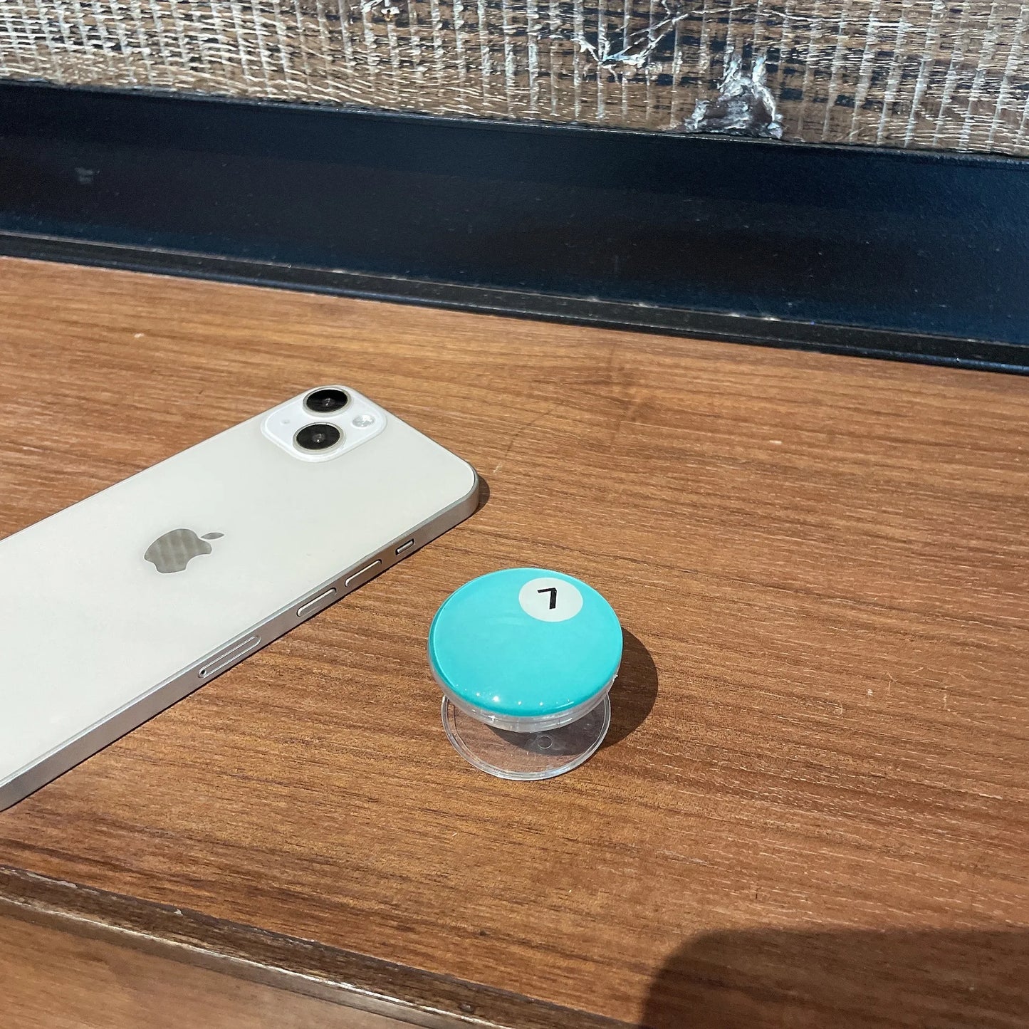 Crystal Billiards Ball Pop Grip